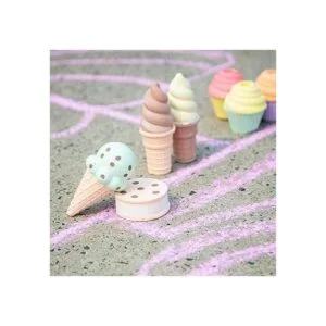 Melissa Doug Juego de tiza de helado y pastel_2