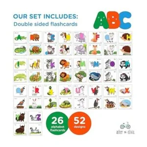 Rompecabezas de números del alfabeto y tarjetas flash_5