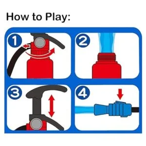 Pistola de agua para niños paquete de 2 juguetes_6