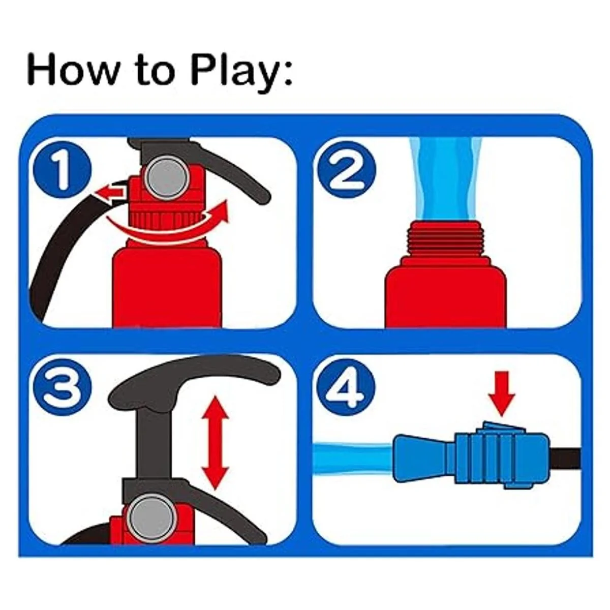 Pistola de agua para niños paquete de 2 juguetes_6