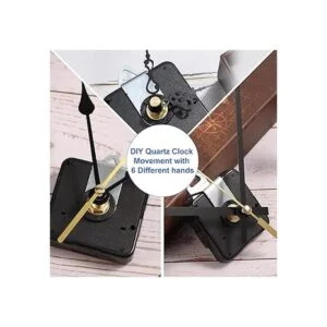 6 mecanismos de movimiento de reloj de cuarzo con 6 pares