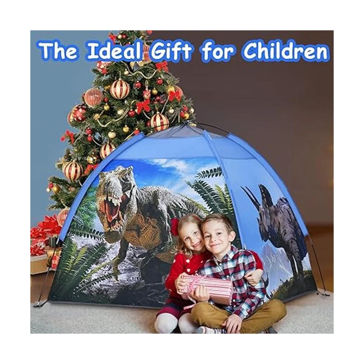 AiUchoice Tienda de campaña de dinosaurio para niños_2