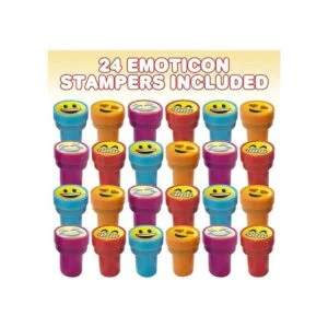 ArtCreativity Sellos de emoticones para niños paquete de