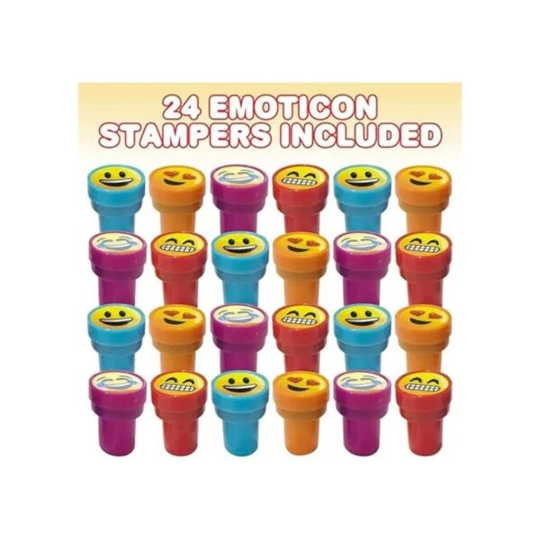 ArtCreativity Sellos de emoticones para niños paquete de