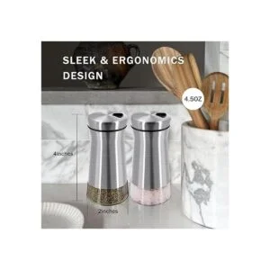 Aelga Saleros y pimenteros con agujeros ajustables para_4