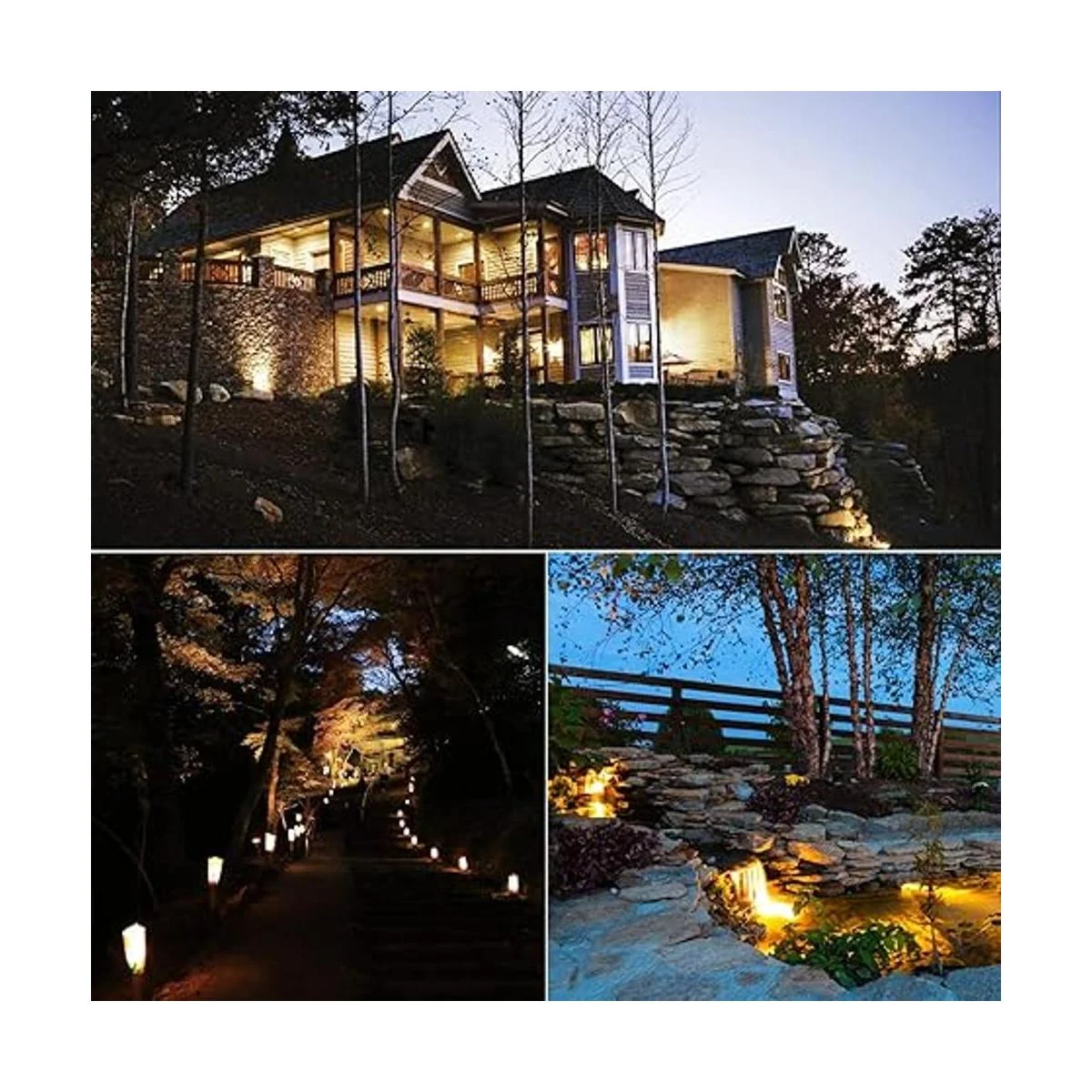 Iluminación de paisaje LED de 12 V 5 W de aluminio