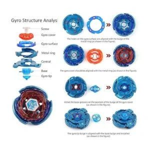 Gyros Paquete de 6 piezas juego de iniciación de fusión_3