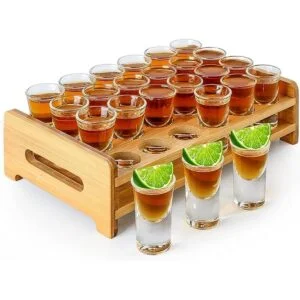 Juego de 24 vasos de 0.5 onzas 0.5 fl oz con soporte_1