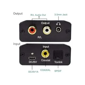 Convertidor de audio digital a analógico Hdiwousp 192 kHz_2