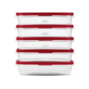 Rubbermaid EasyFindLid Recipientes de preparación de_2