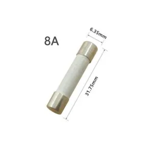 Fusible de retardo de tiempo lento YOLISTIC de 8 amperios_3