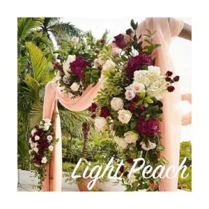 SoarDream Camino de mesa de gasa de 10 pies paquete de 10_4