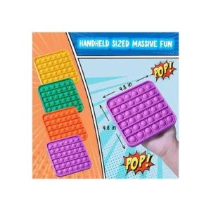 Juguete sensorial de burbujas para presionar paquete de 4_4