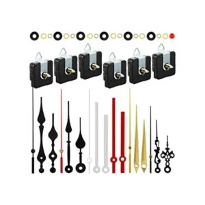 6 mecanismos de movimiento de reloj de cuarzo con 6 pares