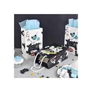 Bolsas de fiesta de videojuegos de acuarela paquete de 16_5