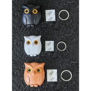 Soporte magnético para llaves de búho 3 unidades bonito_2