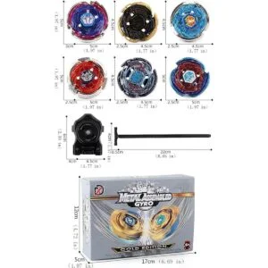 Gyros Paquete de 6 piezas juego de iniciación de fusión_5