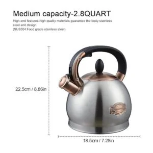 Tetera de acero inoxidable con silbido_5