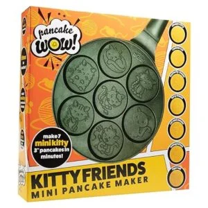 Kitty Friends Mini Panqueque Hacer 7 diseños únicos de_3