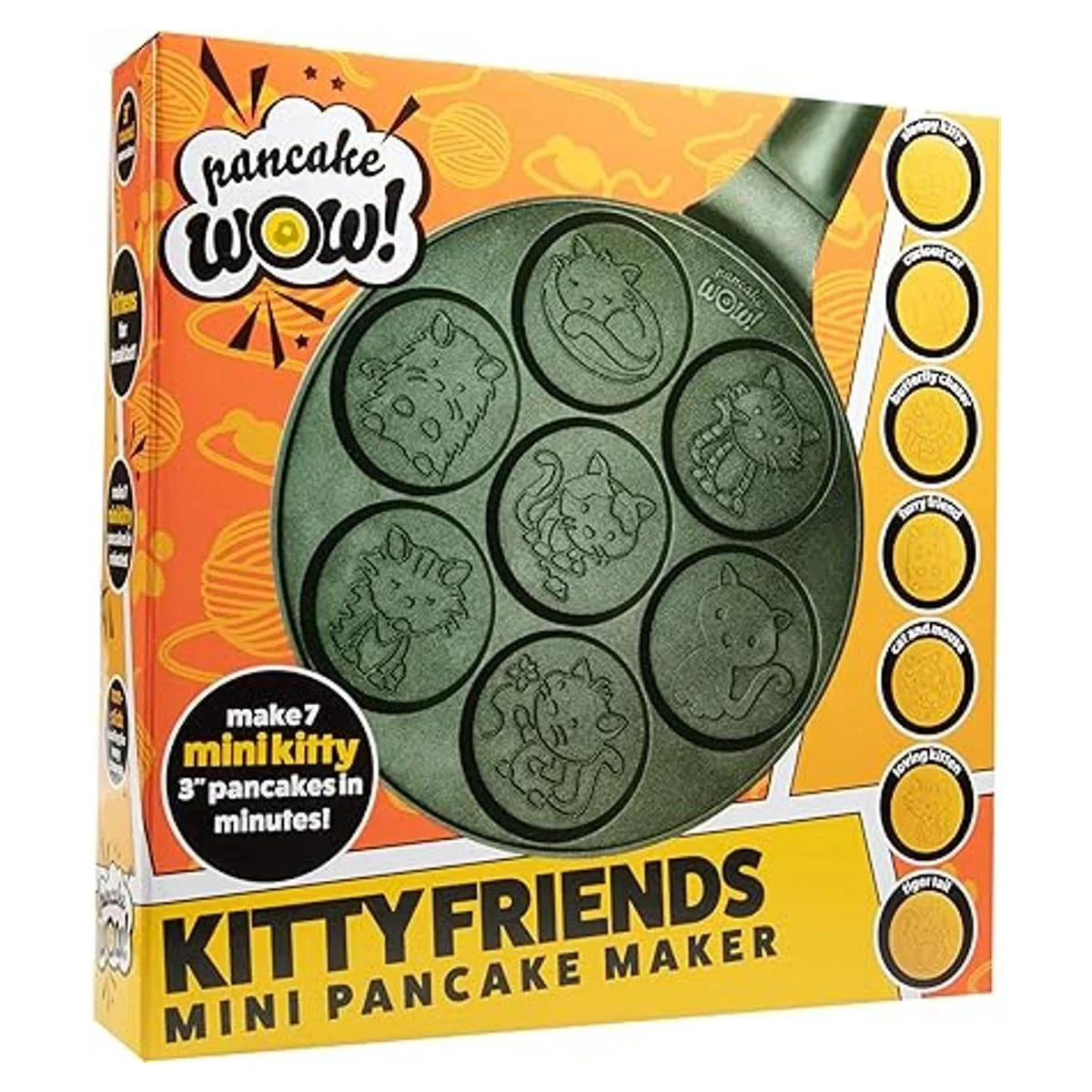 Kitty Friends Mini Panqueque Hacer 7 diseños únicos de_3