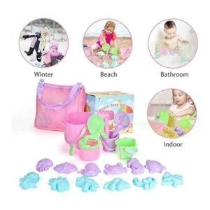 Tagitary Juego de juguetes de arena para playa juguetes_5