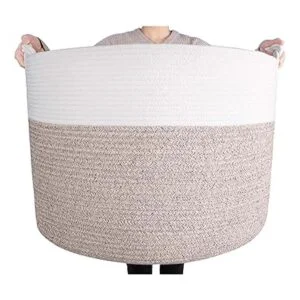 MINTWOOD Design XXXXLarge Cesta decorativa de cuerda de