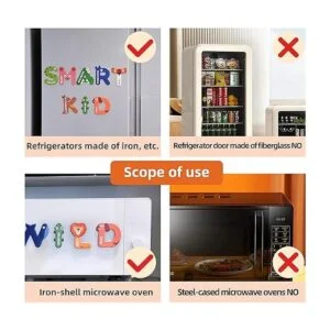 Mideer Letras y números magnéticos para niños pequeños_4