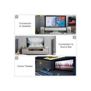 JD 2 cables de extensión RCA macho a hembra carcasa de_5