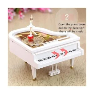 Hvogvok Caja de música de bailarina caja de música de