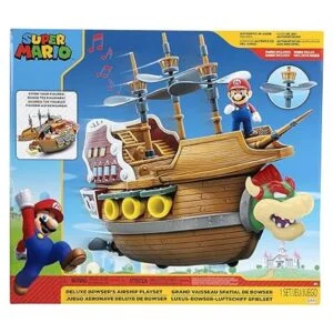 Super Mario Juego de barco de aire de Bowsers de lujo con_6