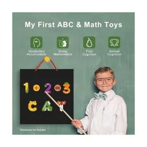 Mideer Letras y números magnéticos para niños pequeños_2