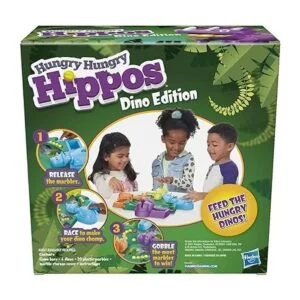 Hungry Hungry Hippos Dino Edition Juego de mesa_4