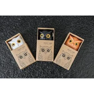 Soporte magnético para llaves de búho 3 unidades bonito_5