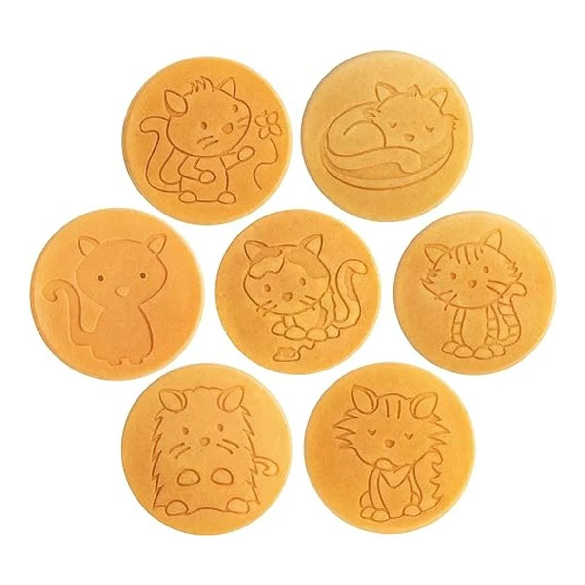 Kitty Friends Mini Panqueque Hacer 7 diseños únicos de_5