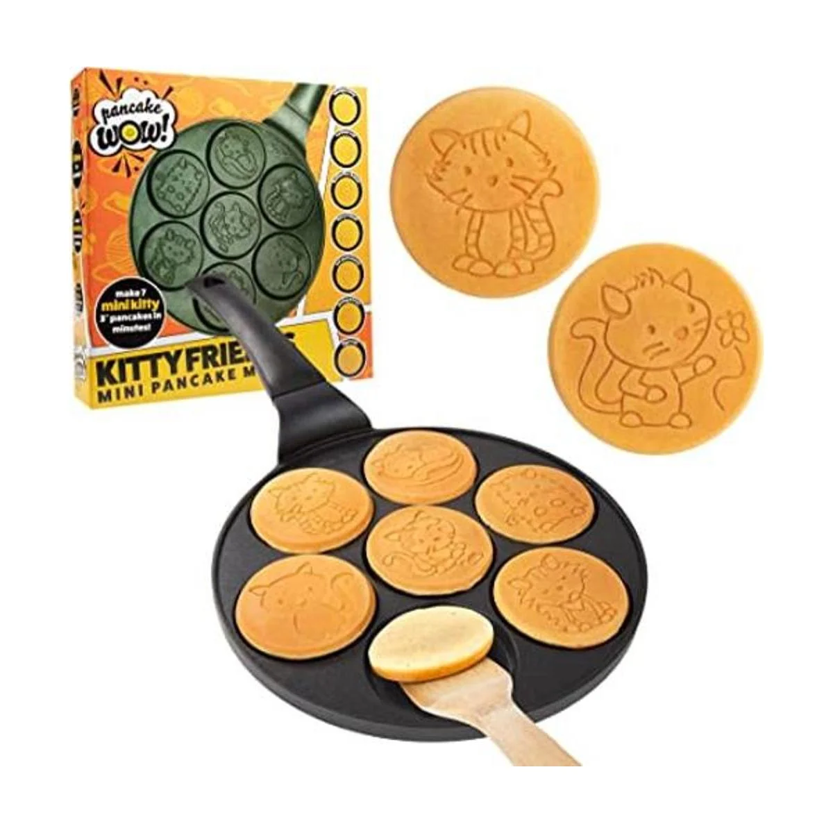 Kitty Friends Mini Panqueque Hacer 7 diseños únicos de_1