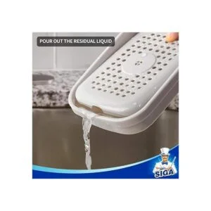 MR.SIGA Dispensador de jabón y soporte de esponja prémium_5