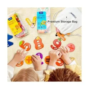 Mideer Letras y números magnéticos para niños pequeños_3