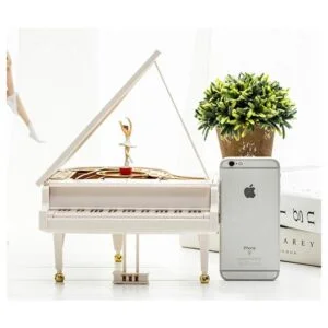 Hvogvok Caja de música de bailarina caja de música de