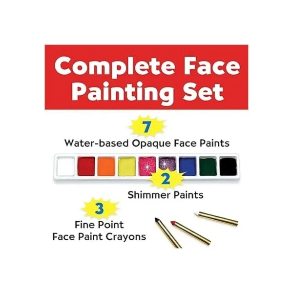 FaberCastell Kit de estudio de pintura facial Kit de_3
