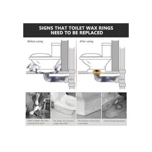 El kit de anillos de cera para inodoro extra grueso_3