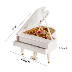 Hvogvok Caja de música de bailarina caja de música de