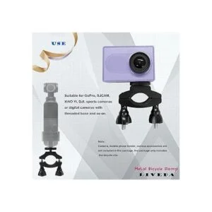 Soporte de cámara de bicicleta para cámara de acción de_5