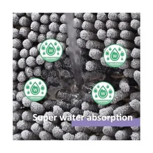 Juego de alfombras de baño de felpilla ultra suave 3_6