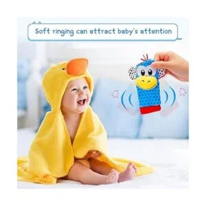 Juguetes de calcetines de sonajeros de muñeca para bebé_3