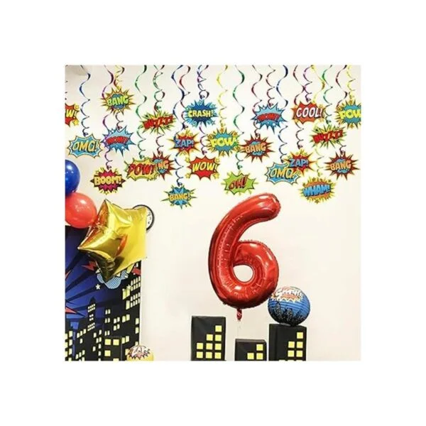 Suministros de fiesta de superhéroes paquete de 30_3
