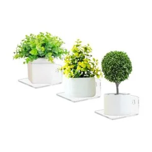 Estantes de pared adhesivos pequeños de acrílico 3