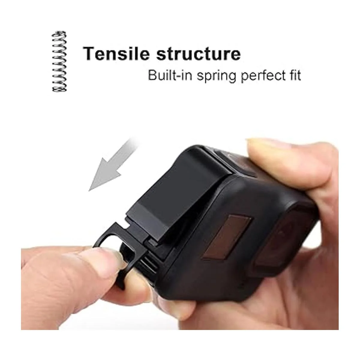 GEPULY Cubierta de batería de repuesto de aluminio para_2