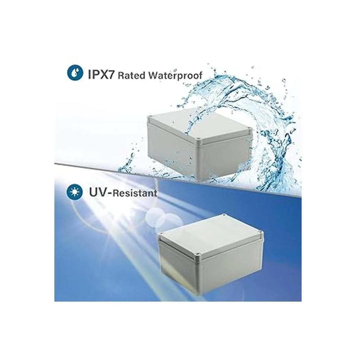 Inkbird Caja de conexiones de plástico IP67 a prueba de_3
