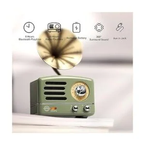 Muzen OTR Altavoz Bluetooth portátil de metal con_3