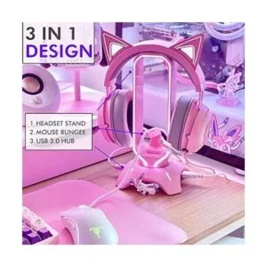 Tilted Nation Soporte para auriculares RGB para juegos_2